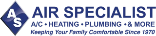 Air Specialist Air Conditioning & Plumbing logo