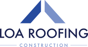 LOA Construction and Austin Roofing logo